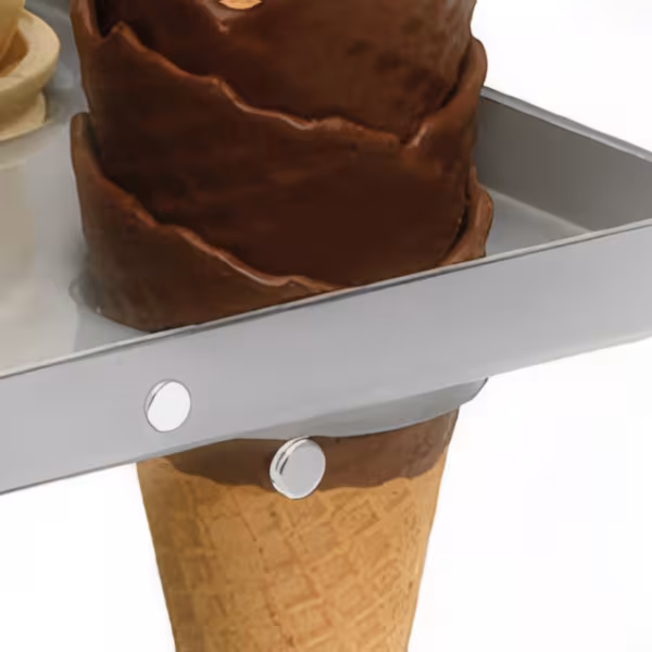 Cone Dispensers & Ice Cream Display Accessories, Cone Holders, Plexiglass Dispensers, Ice Cream Presentation Equipment, Display Accessories
